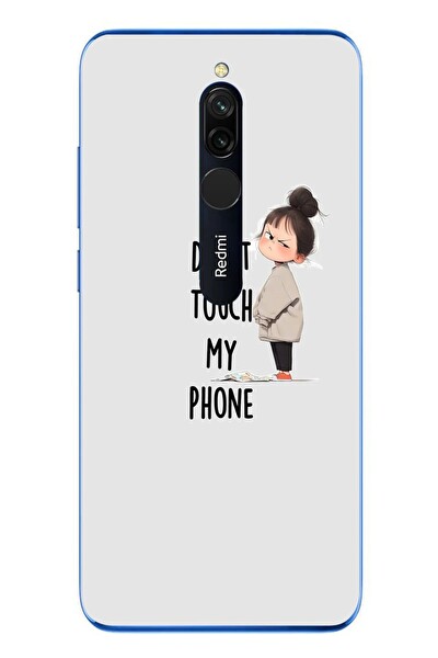 Le Balvo Redmi 8 Uyumlu Telefonuma Dokunma Baskılı Silikon Kılıf