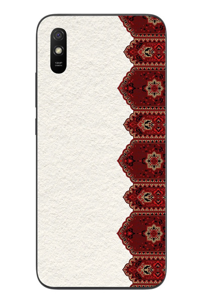 Le Balvo Redmi 9A Uyumlu Halı Köşesi Baskılı Silikon Kılıf