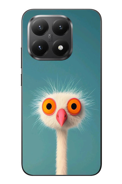 Le Balvo Xiaomi Mi 15T Uyumlu Şaşkın Hayvan Baskılı Silikon Kılıf