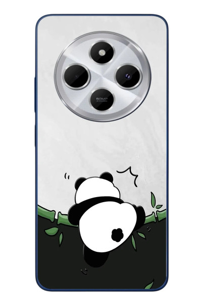Le Balvo Redmi 14C Uyumlu Bambuya Çıkan Panda Baskılı Silikon Kılıf