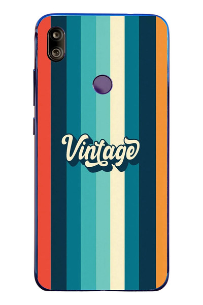 Le Balvo Redmi Note 7 Uyumlu Vintage Baskılı Silikon Kılıf