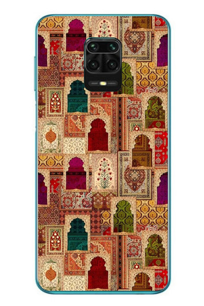 Le Balvo Redmi Note 9s Uyumlu Seccadeler Baskılı Silikon Kılıf