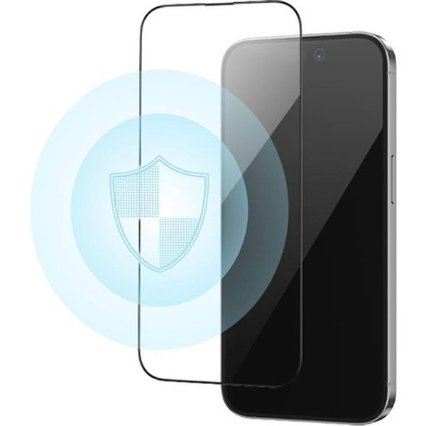Başkenttekno iPhone 18 Pro Premium Darbe Emici Anti Statik Cam Ekran Koruyucu