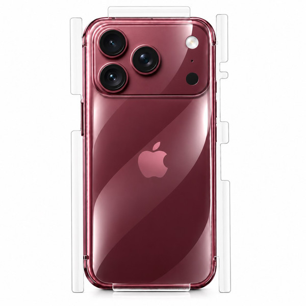 Apple iPhone 18 Pro Max Uyumlu 360 Derece Arka Hidrojel Film Koruma Body Jelatin