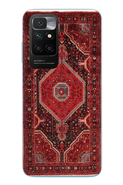 Le Balvo Redmi 10 2022 Uyumlu Anadolu Halısı Baskılı Silikon Kılıf