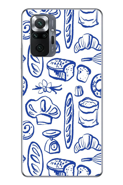 Le Balvo Redmi Note 10 Uyumlu Bakery Ahçı Usta Baskılı Silikon Kılıf