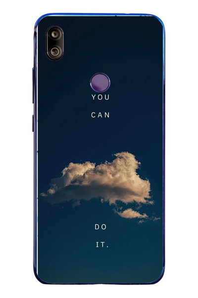 Le Balvo Redmi Note 7 Uyumlu You Can Do İt Baskılı Silikon Kılıf