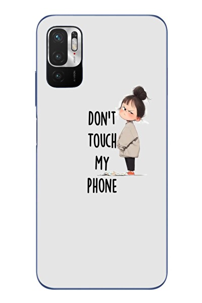 Le Balvo Redmi Note 10 5G Uyumlu Telefonuma Dokunma Baskılı Silikon Kılıf