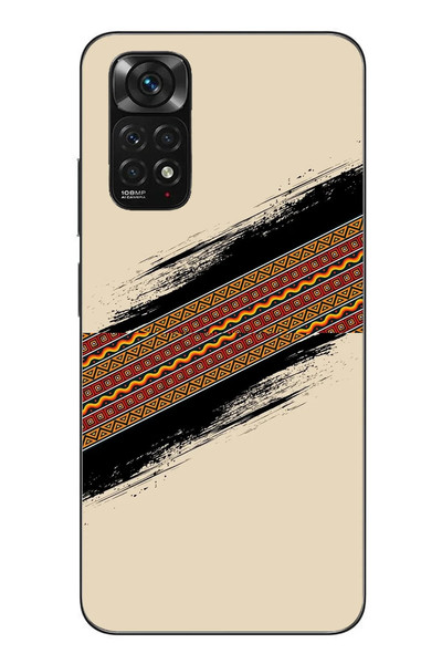 Le Balvo Redmi Note 11 - 11s Uyumlu Yan Motif Baskılı Silikon Kılıf
