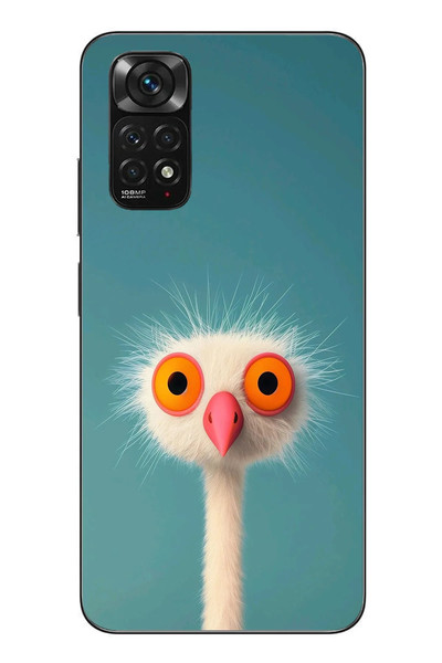 Le Balvo Redmi Note 11 - 11s Uyumlu Şaşkın Hayvan Baskılı Silikon Kılıf