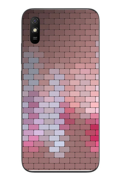 Le Balvo Redmi 9A Uyumlu Renkli Duvar Baskılı Silikon Kılıf