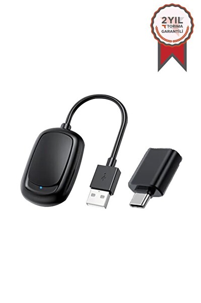 Torima Kablosuz Carplay Araç Multimedya Dönüştürücü USB Type-C Uyumlu Mini TAB08