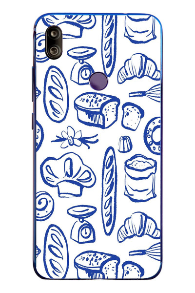 Le Balvo Redmi Note 7 Uyumlu Bakery Ahçı Usta Baskılı Silikon Kılıf