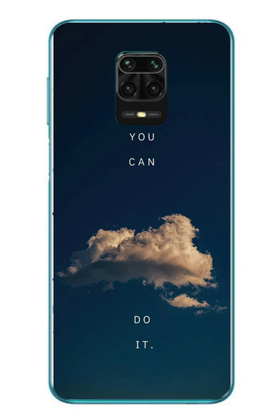 Le Balvo Redmi Note 9s Uyumlu You Can Do İt Baskılı Silikon Kılıf