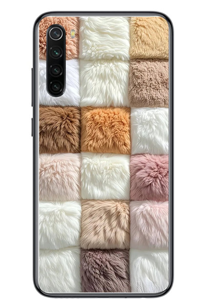Le Balvo Redmi Note 8 Uyumlu Pofuduk Desenler Baskılı Silikon Kılıf