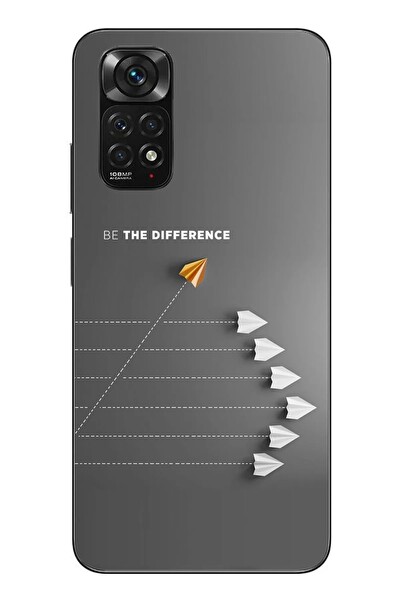 Le Balvo Redmi Note 11 - 11s Uyumlu Be The Difference Baskılı Silikon Kılıf