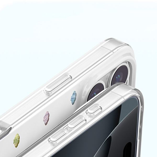 Başkenttekno iPhone 16 Pro Max Kılıf MagSafe Şarj Özellikli Premium Taş Detayli Axen Sert Beyaz