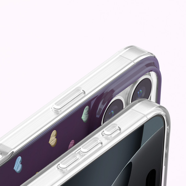Başkenttekno iPhone 16 Pro Max Kılıf MagSafe Şarj Özellikli Premium Taş Detayli Axen Sert Mürdüm