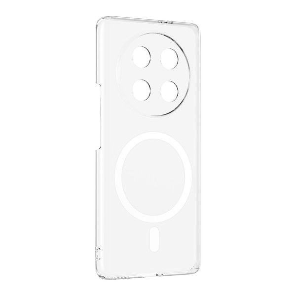 Başkenttekno Honor Magic 7 Lite Uyumlu Kamera Korumalı MagSafe Şarj Şeffaf Sararmaz London Sert Plastik Kapak Şeffaf