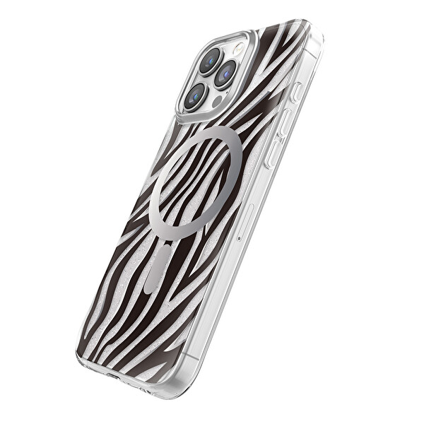 Başkenttekno iPhone 16 Pro Max Kılıf MagSafe Şarj Özellikli Veyro TPU Kapak Siyah