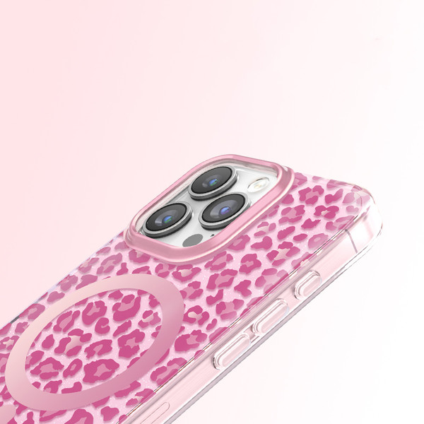 Başkenttekno iPhone 16 Pro Max Kılıf MagSafe Şarj Özellikli Veyro TPU Kapak Pembe