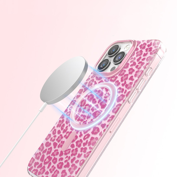 Başkenttekno iPhone 16 Pro Max Kılıf MagSafe Şarj Özellikli Veyro TPU Kapak Pembe