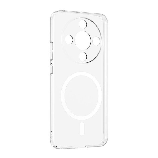 Başkenttekno Honor Magic 8 Lite 5G Uyumlu Kamera Korumalı MagSafe Şarj Şeffaf Sararmaz London Sert Plastik Kapak Şeffaf