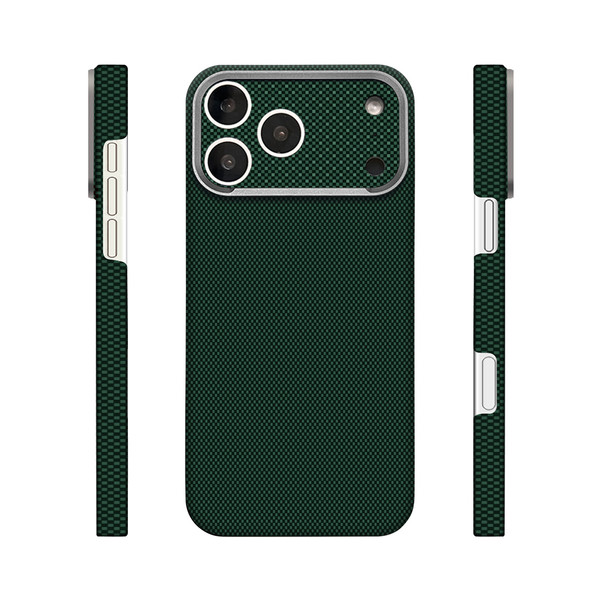 Başkenttekno iPhone 18 Pro Uyumlu 400D M-Safe Şarj Özellikli Kılıf Premium Paris Zerre Sert Bordo