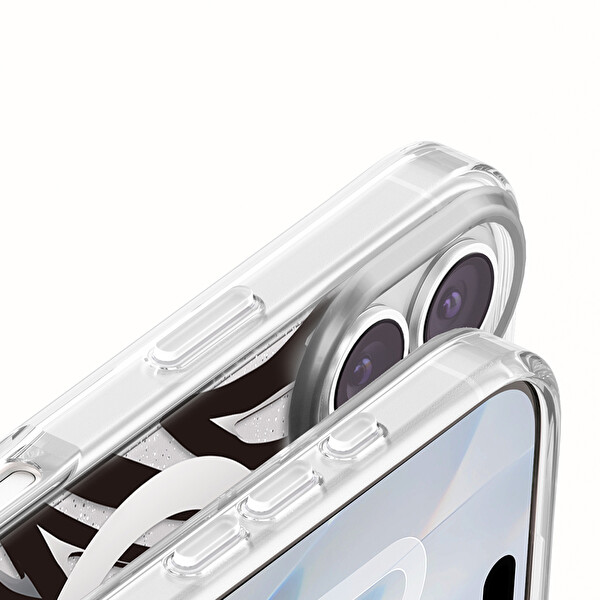 Başkenttekno iPhone 17 Kılıf MagSafe Şarj Özellikli Veyro TPU Kapak Siyah