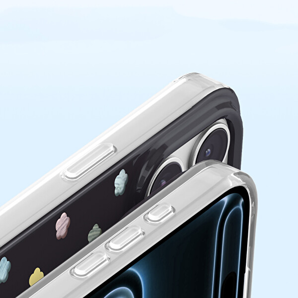 Başkenttekno iPhone 18 Pro Max Kılıf MagSafe Şarj Özellikli Premium Taş Detayli Axen Sert Siyah