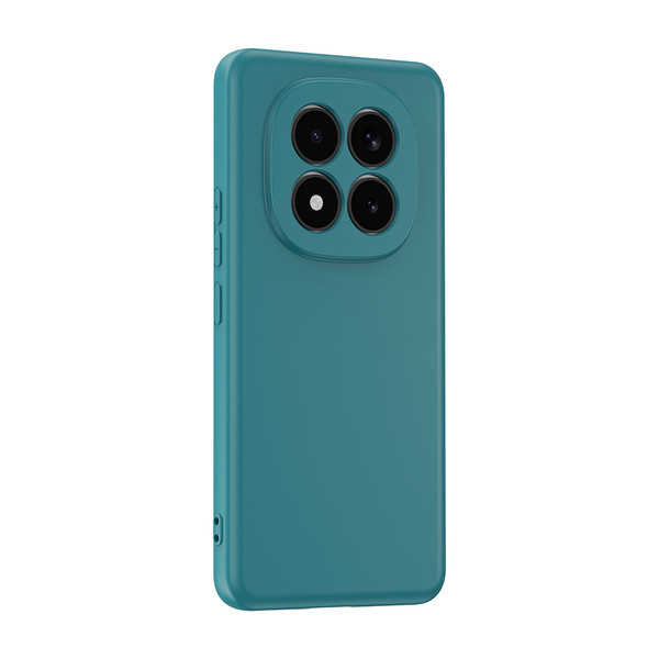Başkenttekno Xiaomi Redmi Note 15 Pro Plus Uyumlu Kılıf Kamera Korumali Mara Lansman Kapak Koyu Yeşil