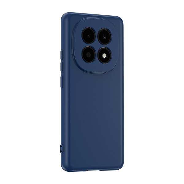 Başkenttekno Xiaomi Redmi Note 15 4G Uyumlu Kılıf Kamera Korumali Mara Lansman Kapak Lacivert