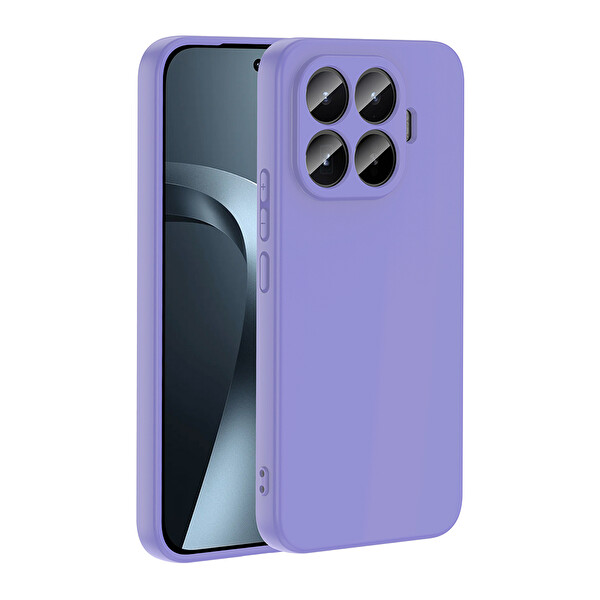 Başkenttekno Xiaomi 17T Pro Uyumlu Kılıf Kamera Korumali Mara Lansman Kapak Lila