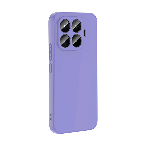 Başkenttekno Xiaomi 17T Pro Uyumlu Kılıf Kamera Korumali Mara Lansman Kapak Lila