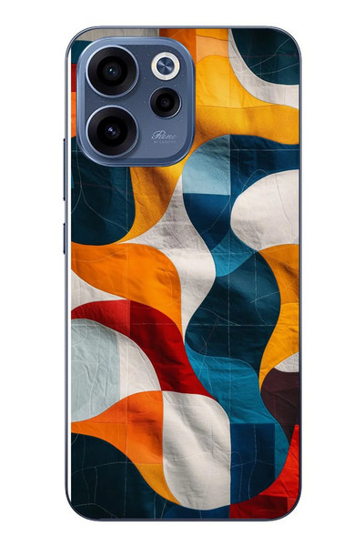 Le Balvo Oppo Reno 15F Uyumlu Modern Desenler Baskılı Silikon Kılıf