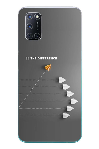 Le Balvo Oppo A52 Uyumlu Be The Difference Baskılı Silikon Kılıf