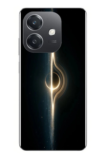 Le Balvo Oppo A3 Uyumlu Galaksi Uzay Baskılı Silikon Kılıf