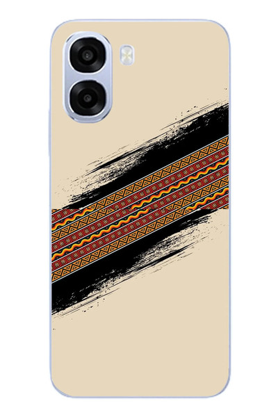 Le Balvo Oppo A6t - A6X Uyumlu Yan Motif Baskılı Silikon Kılıf
