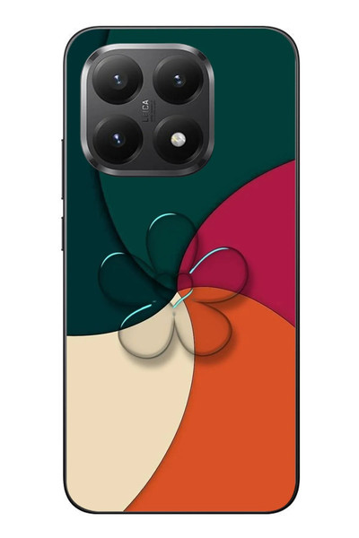 Le Balvo Xiaomi Mi 15T Uyumlu Modern Yonca Renkleri Baskılı Silikon Kılıf