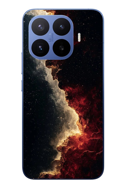 Le Balvo Xiaomi 17T Pro Uyumlu Uzay Boşluğu Baskılı Silikon Kılıf
