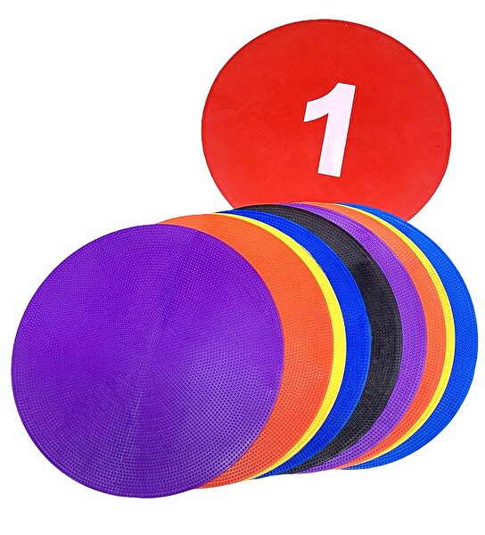 Avessa CNK-10 Kauçuk 10'lu Daire Antrenman Çanak Seti