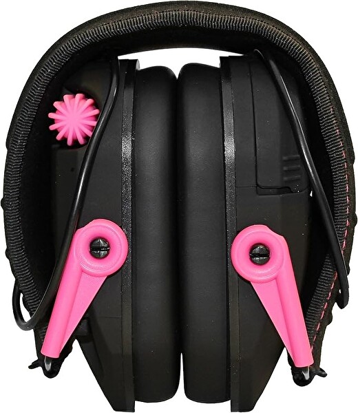 Walkers Razor Slim Siyah Pembe Koruyucu Kulaklık