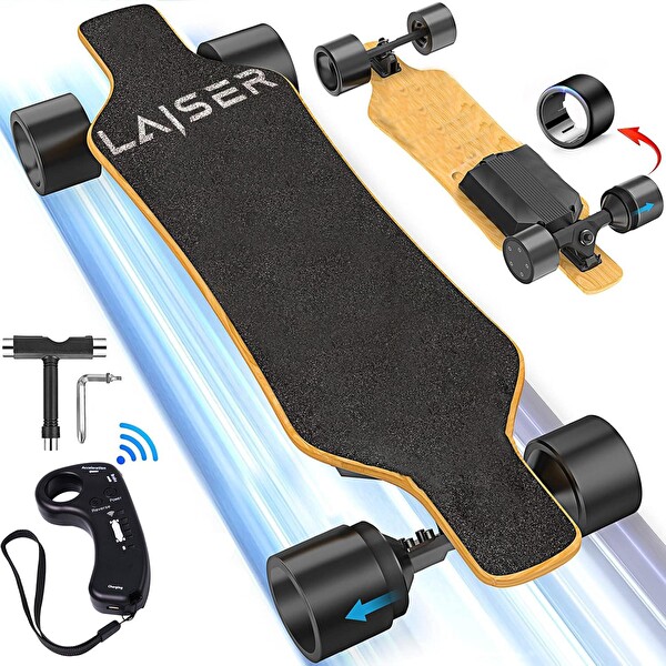 Laiser HB305 Siyah Elektrikli Kaykay