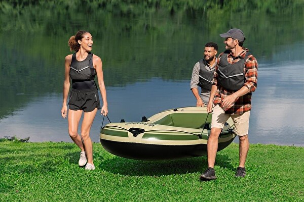 Bestway Hydro-Force Voyager X3 Raft Bej Şişme Bot Sei