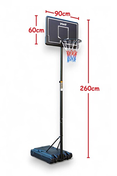 Voit 002E Yükseklik Ayarlı Taşınabilir Ayaklı Basketbol Potası