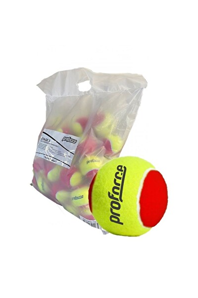 Proforce TB9 5 Yaş Kırmızı Noktalı Tenis Topu - 48'li Paket