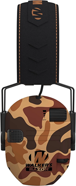 Walkers Razor Slim Ultra Düşük Profilli Kompakt Tasarımlı Kulaklık - Ördek Kamuflajı