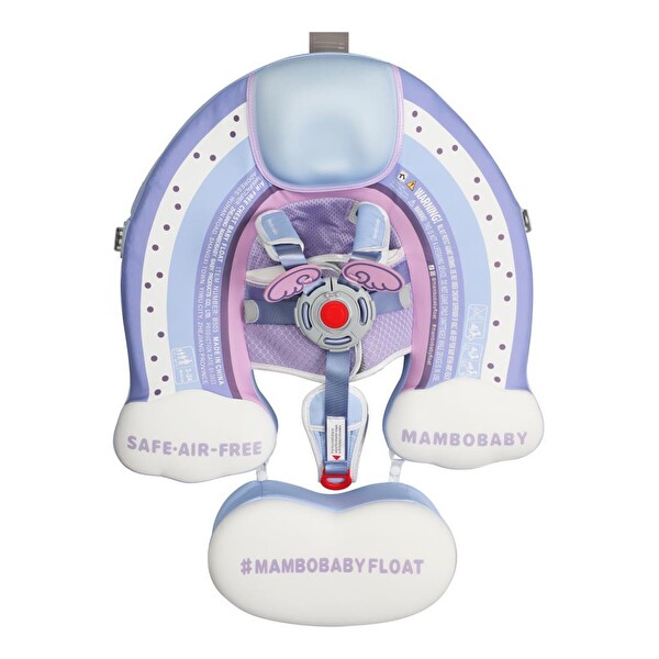 Mambobaby Emniyetli Gölgelikli Ve Ayak Destekli Bebek Yüzme Simidi