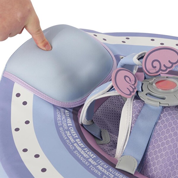 Mambobaby Emniyetli Gölgelikli Ve Ayak Destekli Bebek Yüzme Simidi