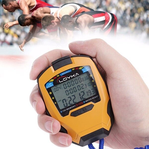 Loyka D-308 100 Lap Hafızalı 1/1000 Saniye Profesyonel Tip Kronometre